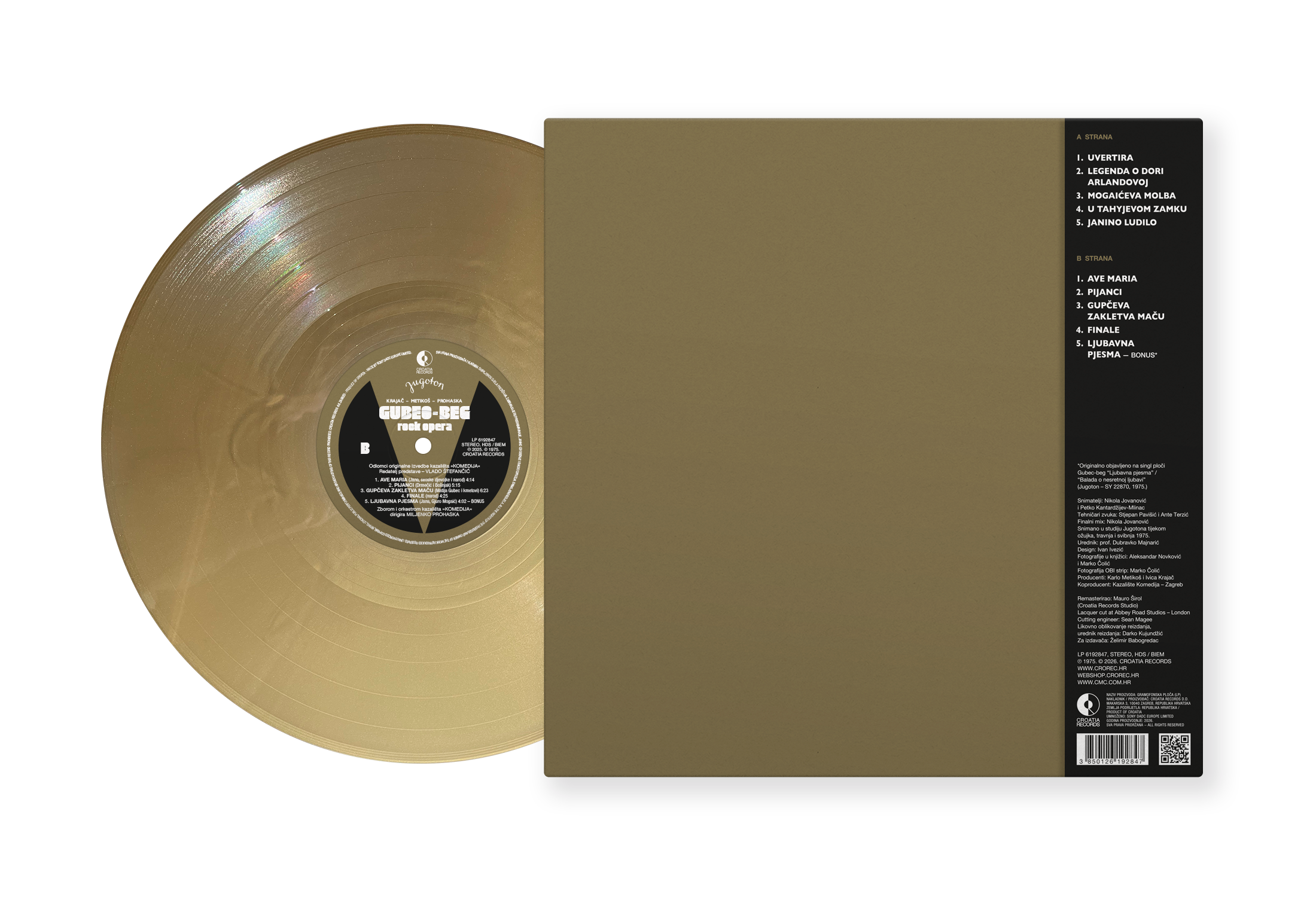 GUBEC-BEG - ROCK OPERA (LP) - Image 2